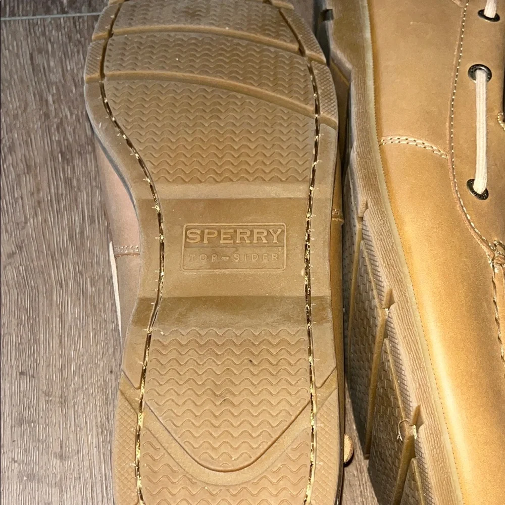 NWOB! Sperry Men's Beige Boat Shoes